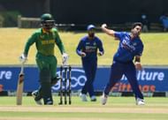 Shardul Thakur during South Africa vs India - 1st ODI